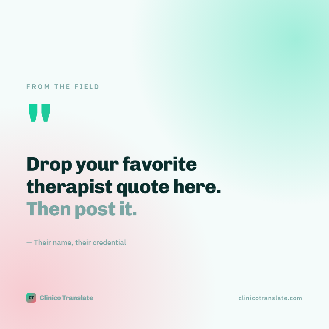 Testimonial Template